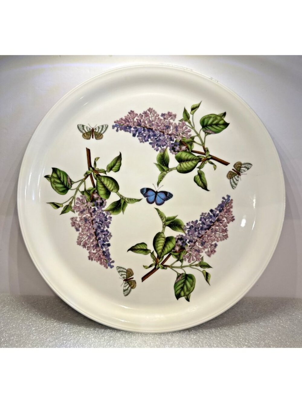 Portmeirion Fire & Ice Botanic Garden Serving Plate Platter 12" Vintage England